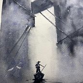 My project for course: Expressive Watercolor Painting: Create Compelling Illustrations. Fine Arts, Painting, and Watercolor Painting project by edwardr872 - 12.11.2023