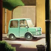 Mi proyecto del curso: Pintura digital: mejora tus texturas. Un progetto di Illustrazione digitale, Arte concettuale e Pittura digitale di Michel Silva De abreu - 12.12.2023