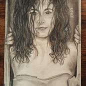 Simona. Pencil Drawing, and Portrait Drawing project by Valter Vergati - 12.12.2023
