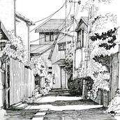 Mi proyecto del curso: Dibujo arquitectónico urbano con tinta. Traditional illustration, Sketching, Drawing, Architectural Illustration & Ink Illustration project by Jose Silva Vasquez - 12.31.2017