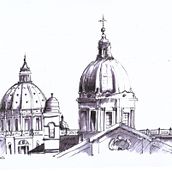 Disegno ad inchistro. Un progetto di Pittura, Disegno e Illustrazione con inchiostro di David Mancazzo - 12.12.2023