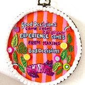 My project for course: Basic Techniques for Embroidering Letters. Un projet de Broderie , et Design textile de reginascal - 11.12.2023