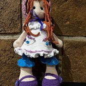 Mi proyecto del curso: Elaboración de muñecas amigurumi románticas. Arts, Crafts, To, Design, Fiber Arts, Crochet, Amigurumi, and Textile Design project by Ana Elena Samudio Mancera - 12.12.2023