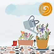 My project for course: Animated Illustration in Procreate: Tell a Story with Movement. Un progetto di Illustrazione tradizionale, Animazione, Illustrazione digitale, Narrativa e Illustrazione animata di Giovanna Alvarez - 13.12.2023