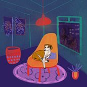 Mi proyecto del curso: Composición creativa para ilustración con Procreate. Traditional illustration, Creativit, Digital Illustration, and Digital Drawing project by Evelin Micaela Herrera - 12.12.2023