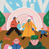 My project for course: Character Exploration for Expressive Illustration. Traditional illustration, Character Design, Drawing, and Digital Illustration project by Alina Onyshchenko - 12.12.2023