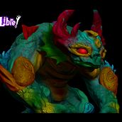 Mi proyecto del curso: Modelado en ZBrush: del concept art a la criatura final. 3D, 3D Modeling, Video Games, Concept Art, and 3D Character Design project by Bernabe Guzman - 11.09.2023