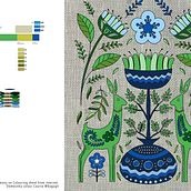 Mi proyecto del curso: Teoría del color para proyectos textiles. Fashion Design, Embroider, and Color Theor project by Daniela Guglielmetti - 12.13.2023