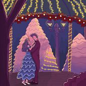 My project for course: Atmospheric Painting in Procreate: From Concept to Color. Digital Illustration, Digital Drawing, and Editorial Illustration project by sıla - 12.13.2023