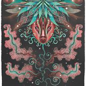 kwiat zimowy Ein Projekt aus dem Bereich Digitale Illustration von Maja Różycka - 14.12.2023