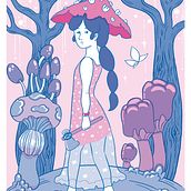 My project for course: Introduction to Creating Illustrations for Risograph Printing. Un proyecto de Artesanía, Ilustración digital y Estampación de Liang A-Zhu - 11.12.2023