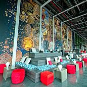 NHOW FRANKFURT HOTEL - NFT SKY BAR. Architecture, Interior Architecture, Interior Design & Interior Decoration project by David Zuker - 12.15.2023