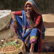 My project for course: Digital Portraits with a Traditional Style in Photoshop Ein Projekt aus dem Bereich Traditionelle Illustration, Digitale Illustration und Digitale Malerei von Ritunjoy Hazarika - 15.12.2023