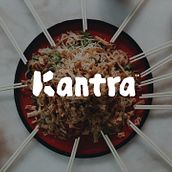 Kantra Restaurant Brand Identity Case Study; Visual & Verbal identity. Art Direction, Br, ing, Identit, Graphic Design, Br, Strateg, Logo Design, Cop, writing, T, and pograph project by Aymen E. - 12.15.2023