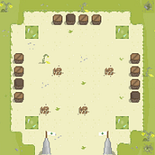 Mi proyecto del curso: Creación de escenarios pixel art para videojuegos. 2D Animation, 3D Animation, Video Games, Pixel Art, Game Design, and Game Development project by DuckBox - 12.15.2023