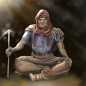 Joshuwyn the Seer - My project for course: Concept Art: Character Design & Worldbuilding . % Alex Procter tarafından hazırlanan Geleneksel illüstras, on, Karakter Tasarımı, Dijital İllüstras, on, Konsept Sanatı, Dijital Çizim, Dijital Bo, Ve ama projesi - 12.11.2023
