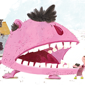 Mon projet du cours : Illustration de livres pour enfants : une histoire en un moment Ein Projekt aus dem Bereich Traditionelle Illustration, Zeichnung, Kinderillustration, Malerei mit Acr, l, Bilderbücher und Zeichnen mit Buntstiften von Benjamin Malet - 16.12.2023