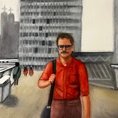 Mi proyecto del curso: Ilustración con acuarela: recrea tus escenas más icónicas. Un progetto di Illustrazione tradizionale, Belle arti, Pittura e Pittura ad acquerello di soyruthy16 - 16.12.2023