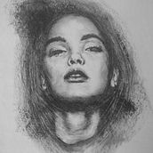My project for course: Artistic Charcoal Portraiture: Creating Atmosphere. Un proyecto de Ilustración tradicional, Bellas Artes, Dibujo, Dibujo de Retrato, Dibujo realista y Dibujo artístico de Richard Mabe - 16.12.2023