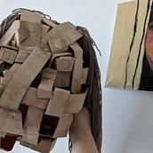 My project for course: Cardboard Sculptures for Beginners. Character Design, Arts, Crafts, Fine Arts, and Sculpture project by rosie - 12.17.2023