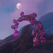 My project for course: 3D Animation: Create a Plant Scene in Cinema 4D. Motion Graphics, 3D, Animation, Art Direction, 3D Animation, and 3D Modeling project by Lena Shaposhnikova - 12.17.2023