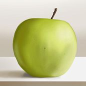 Manzana realista Ein Projekt aus dem Bereich Digitale Illustration von Laura García Prieto - 13.12.2023