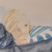 portrait Ein Projekt aus dem Bereich Zeichnung von Marie marie cornelis -kervyn - 18.12.2023