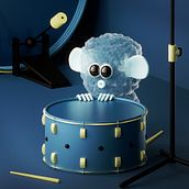 My project for course: Playful Animated Character Design with Cinema 4D. 3D, Animation, Art Direction, Character Design, Character Animation, 3D Animation, 3D Modeling, 3D Character Design, and Animated Illustration project by Kobi Vogman - 12.17.2023
