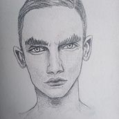 Mein Abschlussprojekt für den Kurs: Skizzenbuch für Porträts: Erkunde das menschliche Gesicht. Un progetto di Bozzetti, Disegno, Disegno di ritratti, Disegno artistico e Sketchbook di mettekrug - 19.12.2023