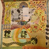 My project for course: Mixed-Media Illustration: Activate Your Imagination. Traditional illustration, Fine Arts, Collage, Drawing, Acr, and lic Painting project by Alexandra - 12.19.2023