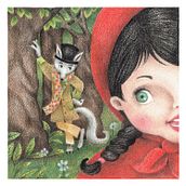 Cappuccetto Rosso. Un progetto di Illustrazione tradizionale di Daniela Ferrantino - 19.12.2023