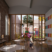 Mi proyecto del curso: Render y collage digital para visualización arquitectónica. 3D, Architecture, Digital Architecture, 3D Design, and ArchVIZ project by Carlos Pech - 12.20.2023