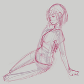 Mi proyecto del curso: Dibujo anatómico para principiantes Ein Projekt aus dem Bereich Bildende Künste, Skizzenentwurf, Zeichnung und Anatomische Zeichnung von Ambar Cueva - 19.12.2023