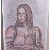 Mi proyecto del curso: Dibujo de retrato clásico: el método del Renacimiento. Projekt z dziedziny  Sztuki piękne, Sketching,  R, sunek, Portret, R, sunek realist, czn,  R, sunek art, st i czn użytkownika Angélica Botero - 20.12.2023
