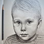 Mi proyecto del curso: Retrato realista con lápiz de grafito. Traditional illustration, Fine Arts, Sketching, Pencil Drawing, Drawing, Portrait Drawing, Realistic Drawing, Artistic Drawing, and Figure Drawing project by diego_caballero2 - 12.20.2023