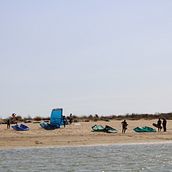 Primeras veces fotografiando Kitesurf. Een project van Fotografie van Mireia Argente - 21.12.2023