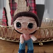 Meu projeto do curso: Amigurumi: crie pessoas com crochê. Un progetto di Artigianato, Design di giocattoli, Fiber Art, Uncinetto, Amigurumi e Textile Design di Marina Dessotti - 22.12.2023