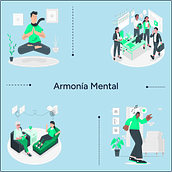 Armonía Mental. Projekt z dziedziny UX / UI, Web design, Projektowanie aplikacji mobiln, ch, Projektowanie c i frowe użytkownika sergtol - 22.12.2023