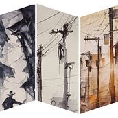 Il mio progetto del corso: Pittura suggestiva ad acquerello: crea illustrazioni avvincenti. Un progetto di Belle arti, Pittura e Pittura ad acquerello di David Mancazzo - 29.12.2023