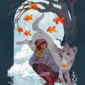 My project for course: Manga Illustration with Procreate. Traditional illustration, Character Design, Comic, Digital Illustration, Digital Drawing, and Manga project by Pola Green - 12.24.2023
