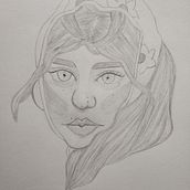 Mi proyecto del curso: Cuaderno de retratos a línea con grafito. Artes plásticas, Esboçado, Desenho, Desenho de retrato, e Sketchbook projeto de Israel Portillo - 23.12.2023