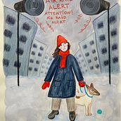 My project for course: Exploratory Sketchbook: Find Your Drawing Style. Traditional illustration, Character Design, Animation, Arts, Crafts, Painting, Pencil Drawing, Sketching, Drawing, Watercolor Painting, Sketchbook, and Gouache Painting project by Yaroslava Yakubovska - 12.22.2023