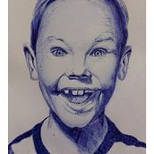 Niño cabr.... Ilustração tradicional projeto de Toni Martinez Morales - 24.12.2023