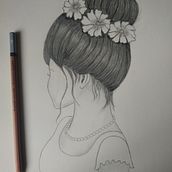 Dama. Een project van  Beeldende kunst van Chary Flor - 25.12.2023