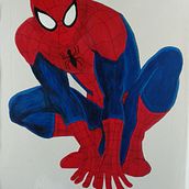 Spider. Een project van  Beeldende kunst van Chary Flor - 25.12.2023