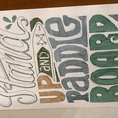 My project for course: Typography Sketchbook: Drawing Letters with Style. Lettering, Sketching, Creativit, Drawing, H, Lettering, and Sketchbook project by Tanja Wassermair - 12.25.2023