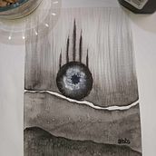 Behold(er), The King!. Un projet de Aquarelle de Stabitha Cru'ktfinger - 25.12.2023