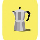 Passar um cafezinho . % Ludmila Lima tarafından hazırlanan Geleneksel illüstras, on, Mobil, a Tasarımı ve Yapımı, Ve Grafik Tasarım projesi - 10.22.2023