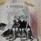 Meu projeto do curso: Colagem artística com técnicas mistas. Collage, Digital Illustration, and Editorial Illustration project by Gabriela - 12.25.2023
