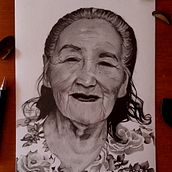 Retrato realista con lápiz de grafito. Pencil Drawing, Drawing, Portrait Drawing, Realistic Drawing, and Artistic Drawing project by Emmanuel Barajas - 12.20.2023